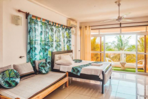 ENSUITE WITH BALCONY IN A FURNISHED APARTMENT BEACHFRONT